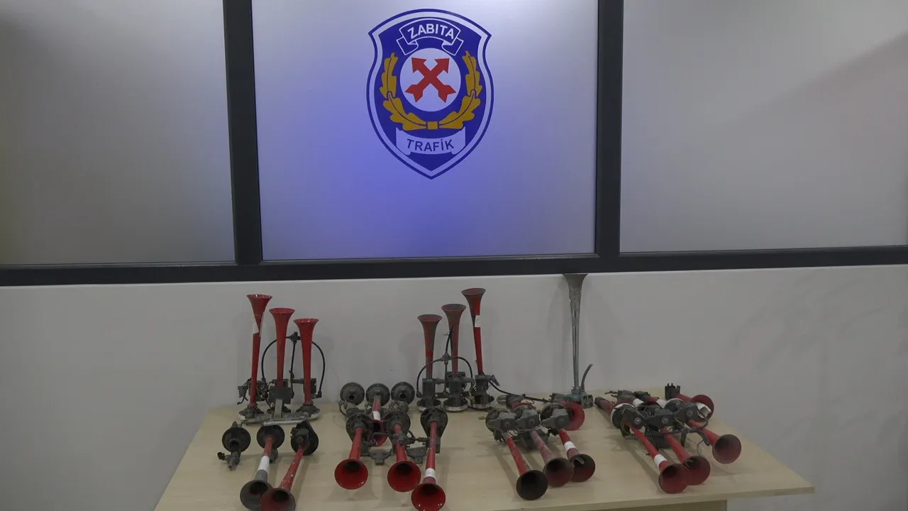 Şanlıurfa'da toplu taşımada havalı korna dönemine son verildi