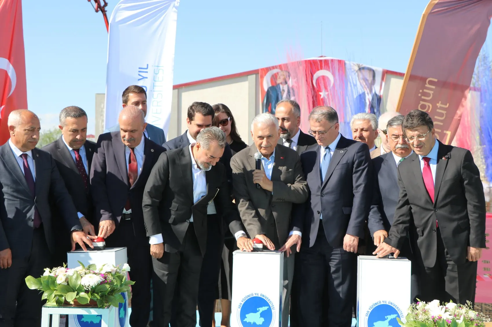 Van'da Denizcilik Fakültesi için ilk harç döküldü