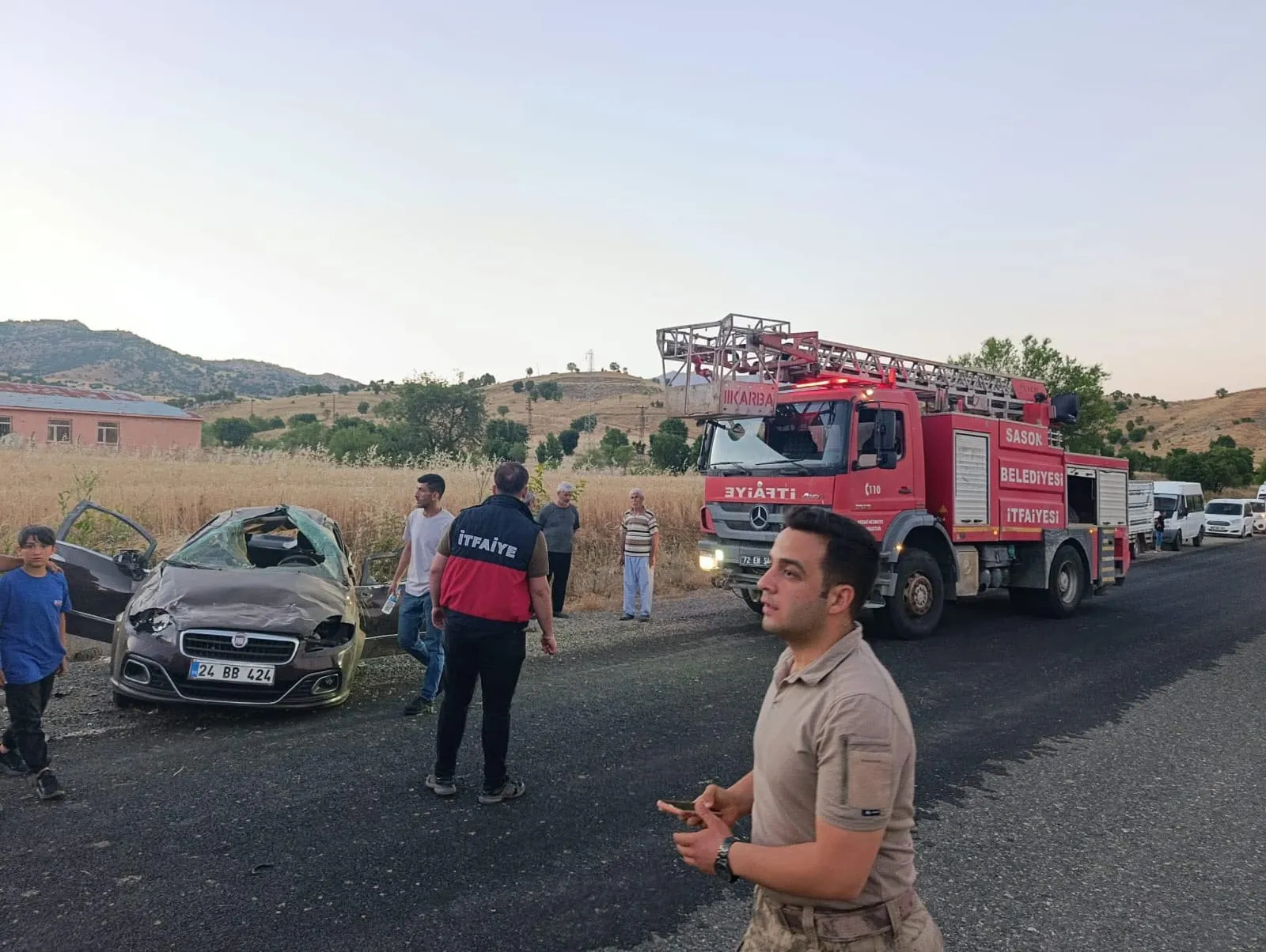 Kulp yolunda acı kaza Anne ve 3 yaşındaki oğlu hayatını kaybetti