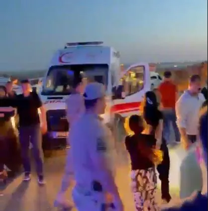 İdil yolunda feci kaza 1 ölü 4 yaralı