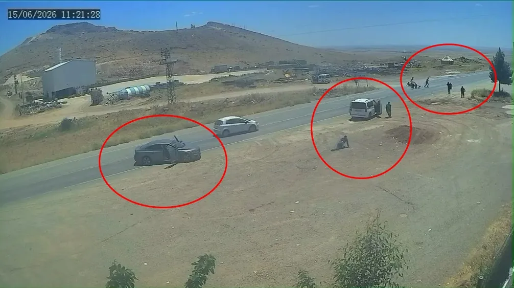 Mardin Derik’te arazi kavgası kameraya yansıdı