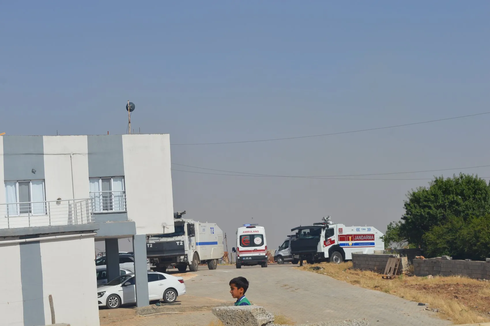 Mardin'de kontrolden çıkan anız yangını köyü küle çevirdi