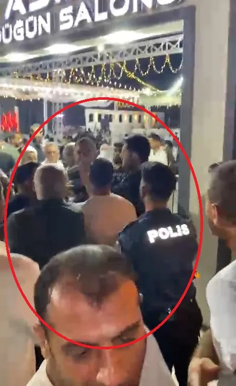 Bismil'deki düğünde silah gerginliği karakolda bitti