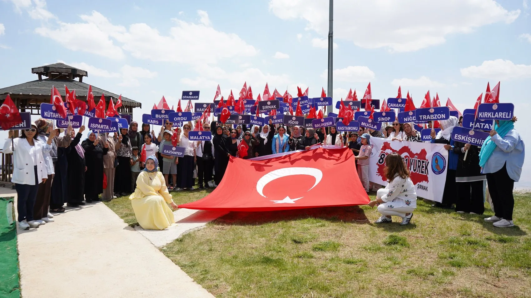 81 ilin şehit aileleri Cudi Dağı’nda bir araya geldi