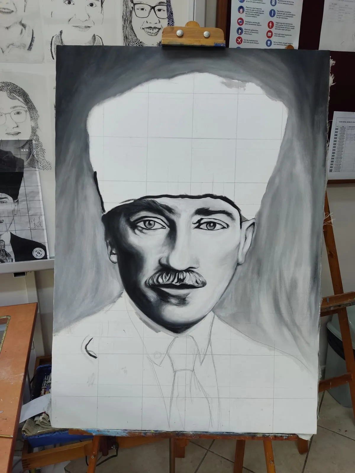 Diyarbakırlı ressam İrem hayallerine ulaşmak için destek bekliyor