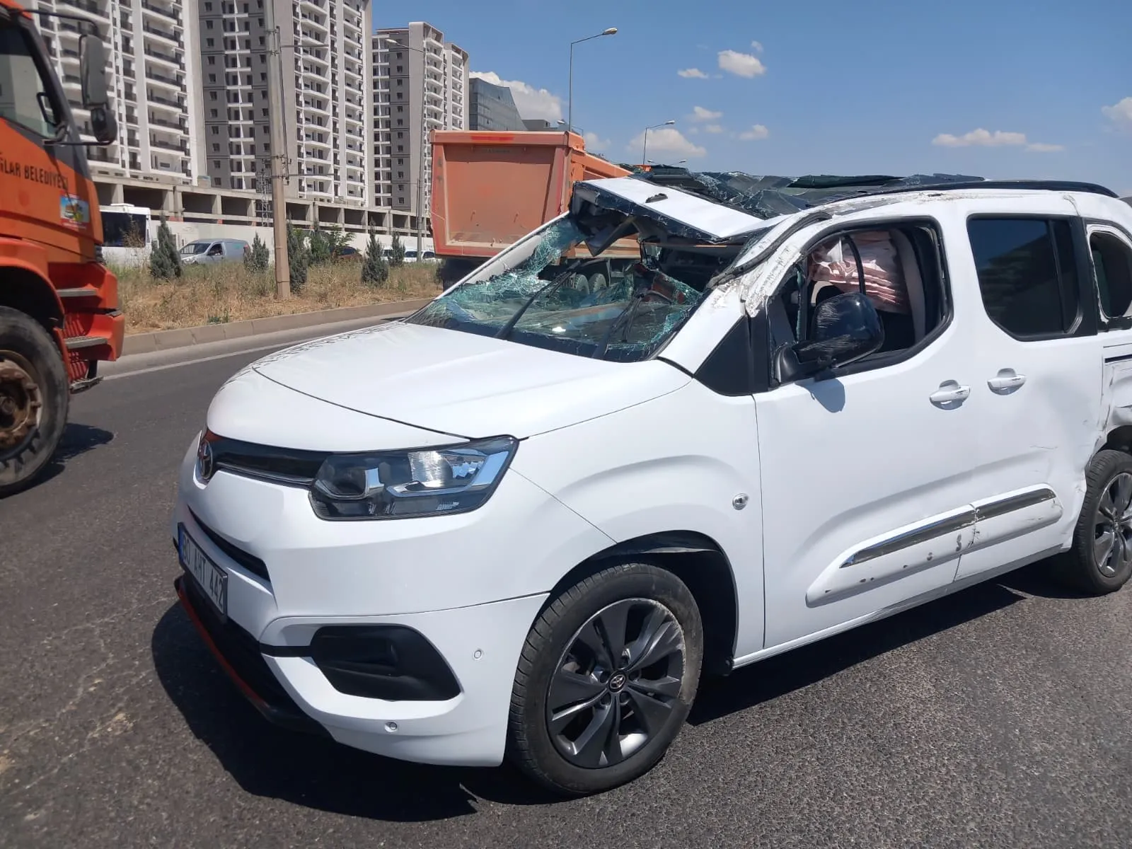 Diyarbakır'da trafik kazası 7 kişi yaralandı