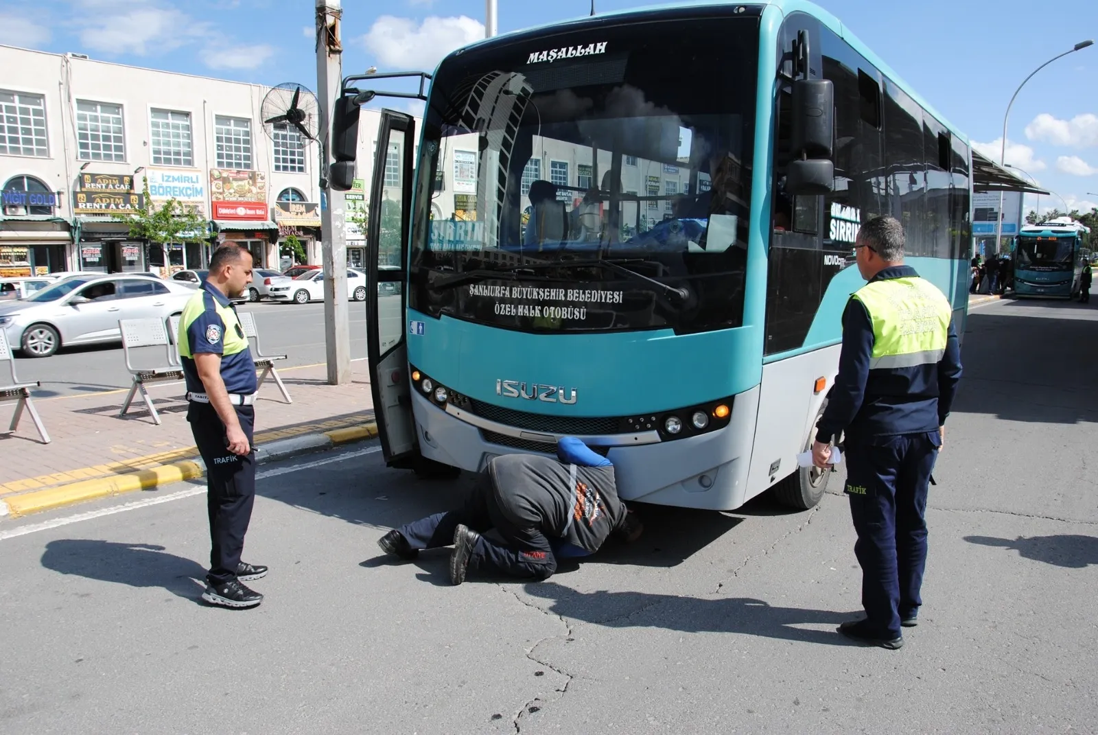 Şanlıurfa'da toplu taşımada havalı korna dönemine son verildi