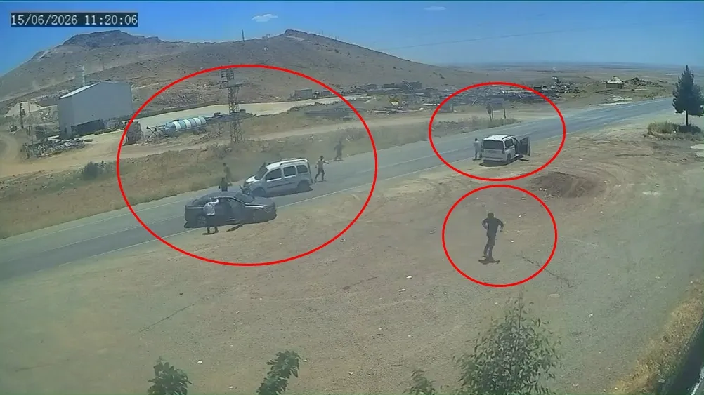 Mardin Derik’te arazi kavgası kameraya yansıdı