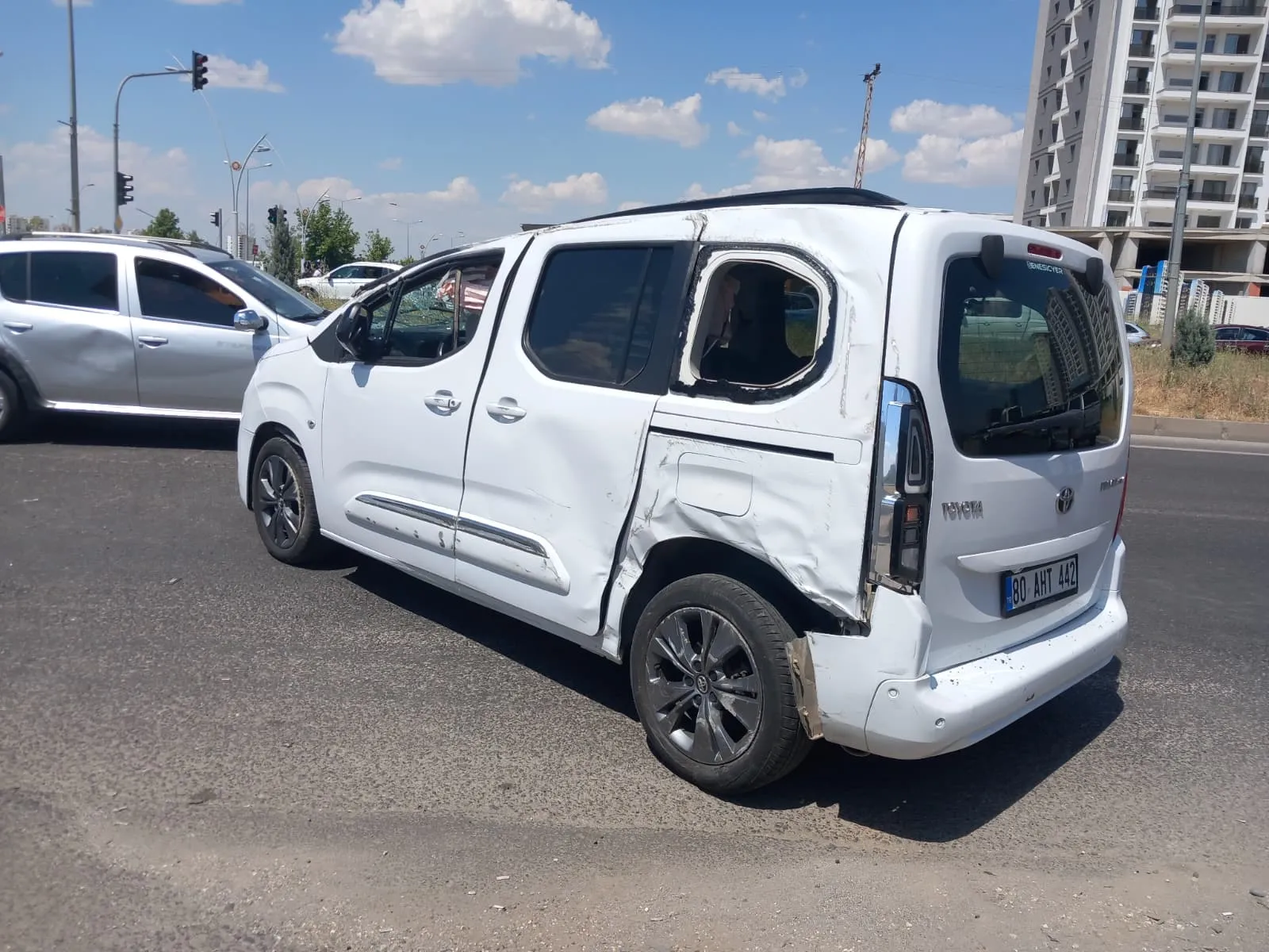 Diyarbakır'da trafik kazası 7 kişi yaralandı