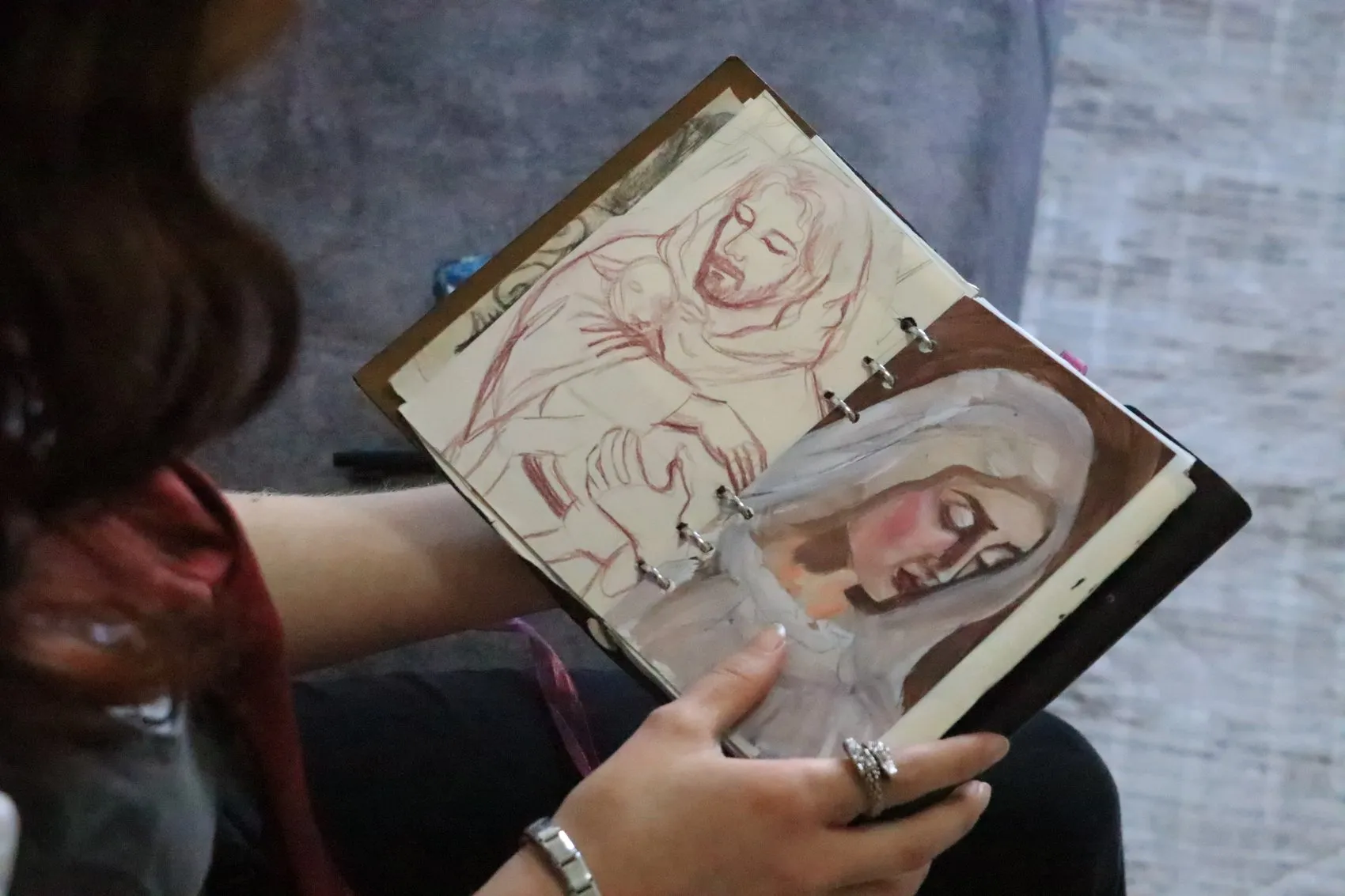 Diyarbakırlı ressam İrem hayallerine ulaşmak için destek bekliyor