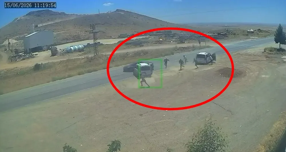 Mardin Derik’te arazi kavgası kameraya yansıdı