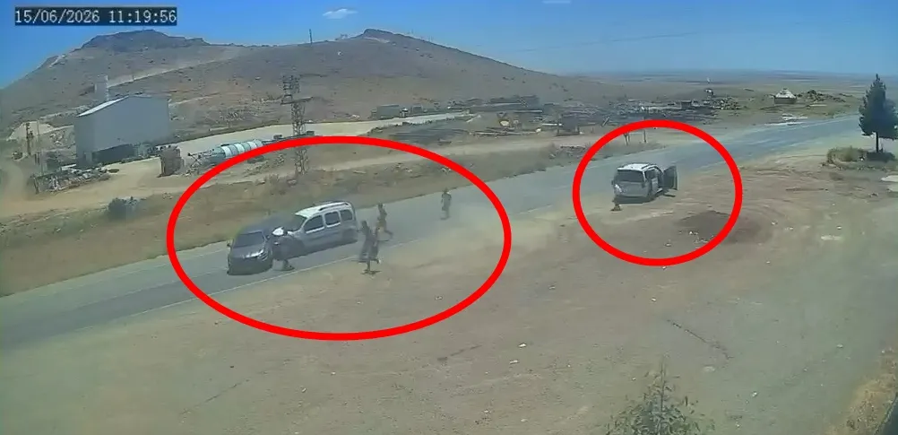 Mardin Derik’te arazi kavgası kameraya yansıdı