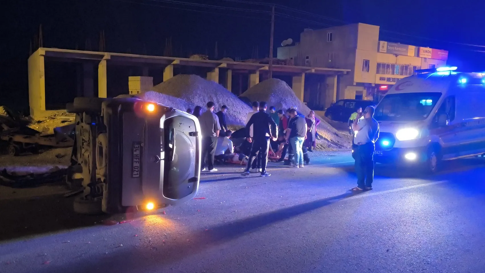 Batman'da düğün dönüşü kaza 6 kişi yaralandı