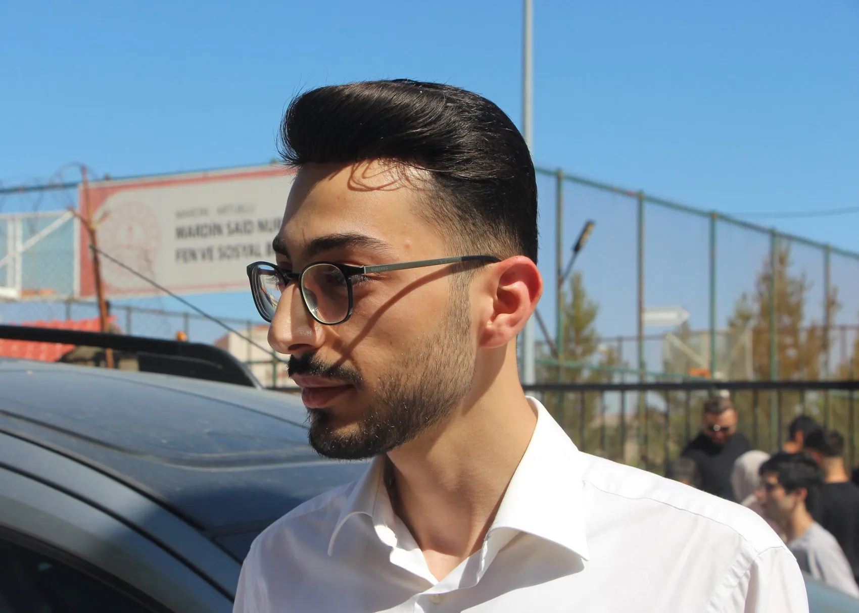 Mardin'de baba oğul aynı üniversite hayali için ter döktü