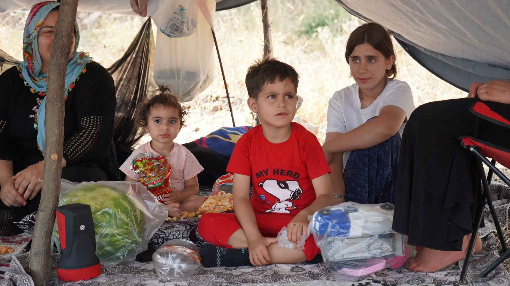 Şırnak'ta 32 yıllık hasret bitiyor Köylüler evlerine dönmek için çadır kurdu