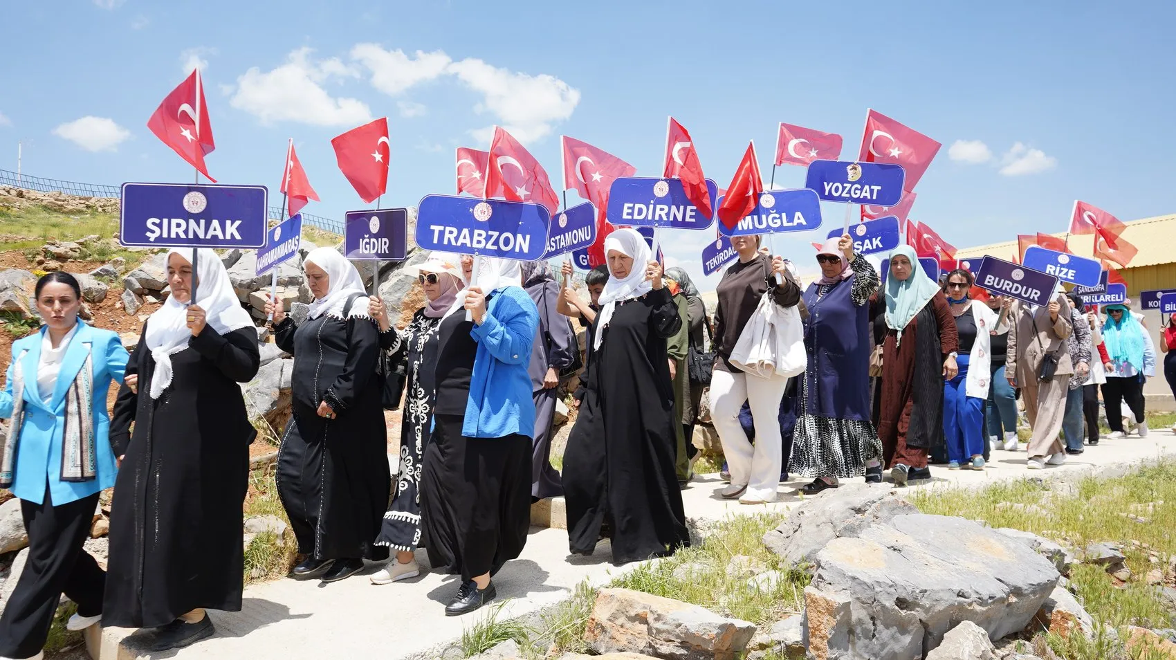 81 ilin şehit aileleri Cudi Dağı’nda bir araya geldi