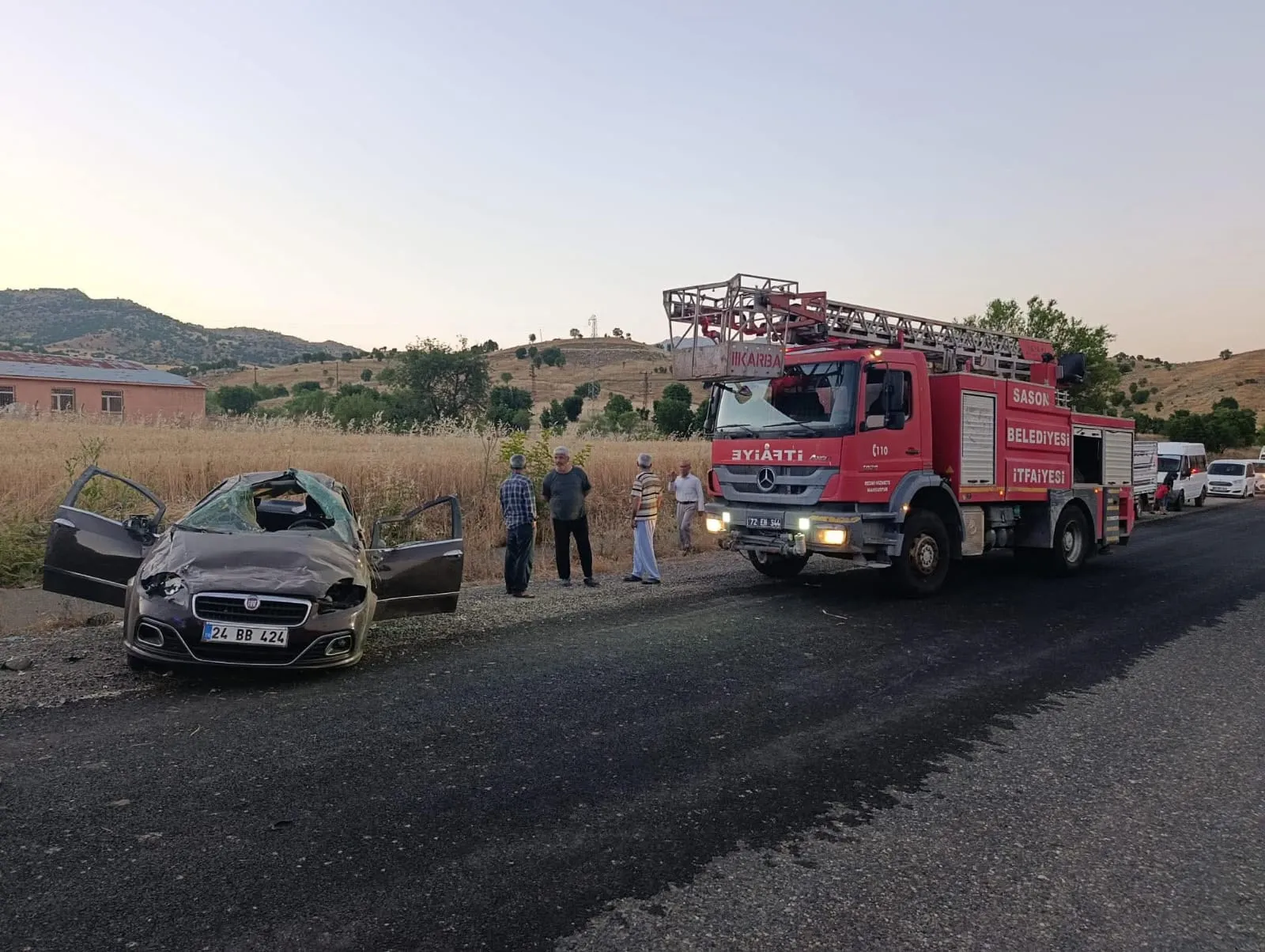 Kulp yolunda acı kaza Anne ve 3 yaşındaki oğlu hayatını kaybetti