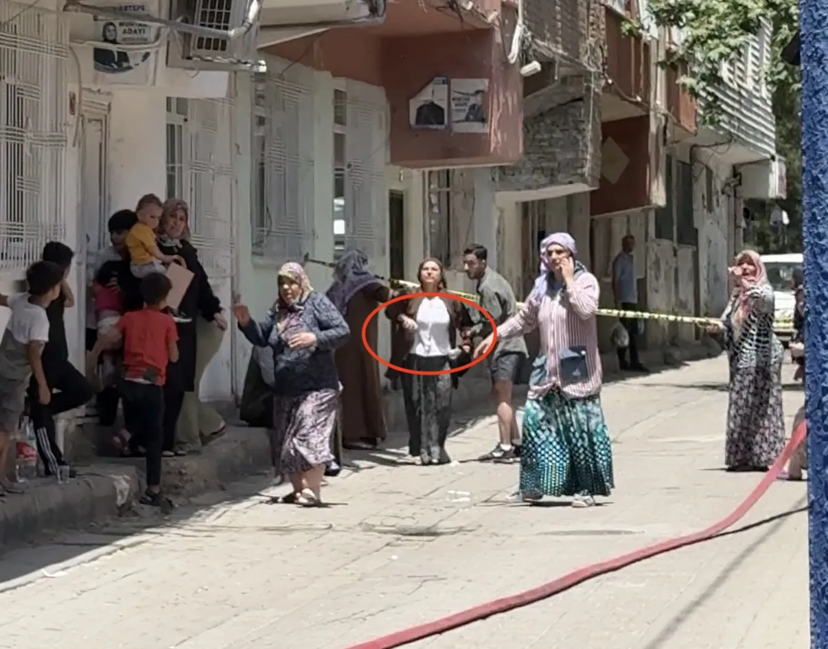 Diyarbakır Bağlar'da yangın paniği ve sonrası yaşanan kavga