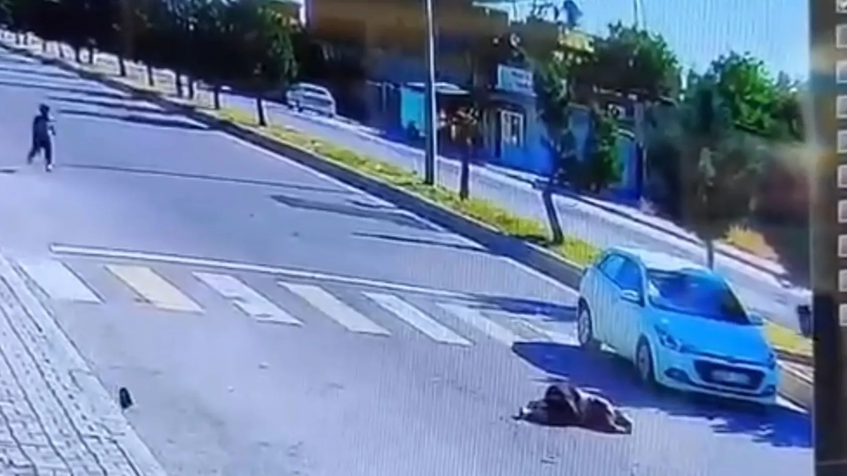 Ceylanpınar'da yolun karşısına geçmeye çalışan kadına otomobil çarptı