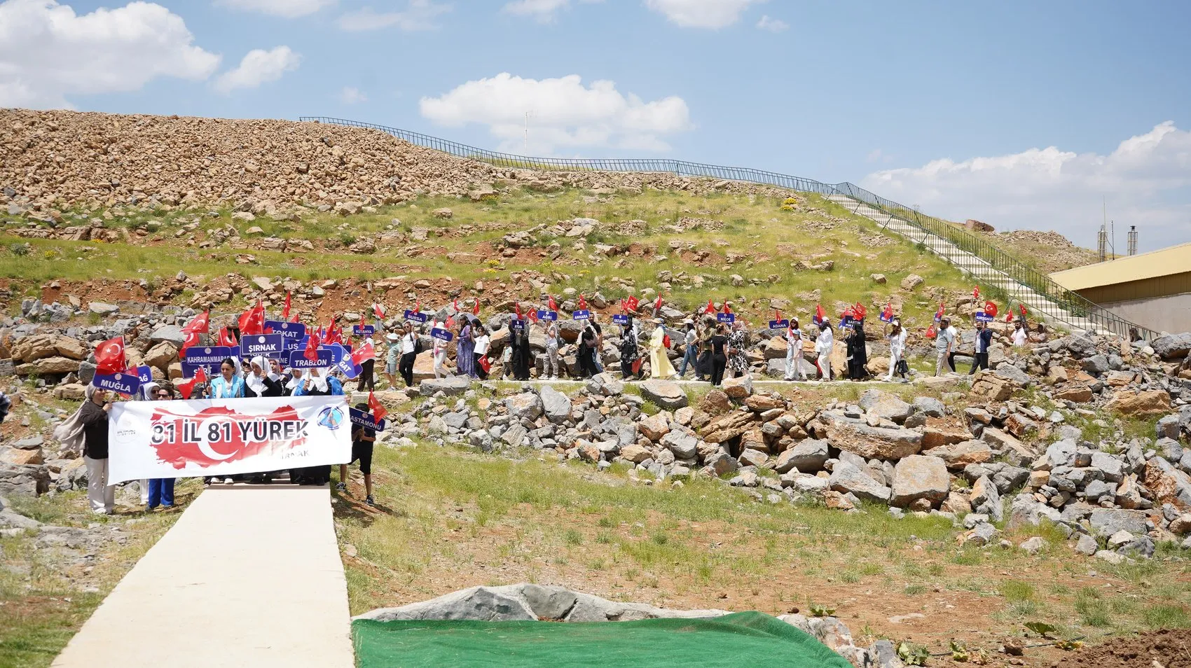 81 ilin şehit aileleri Cudi Dağı’nda bir araya geldi