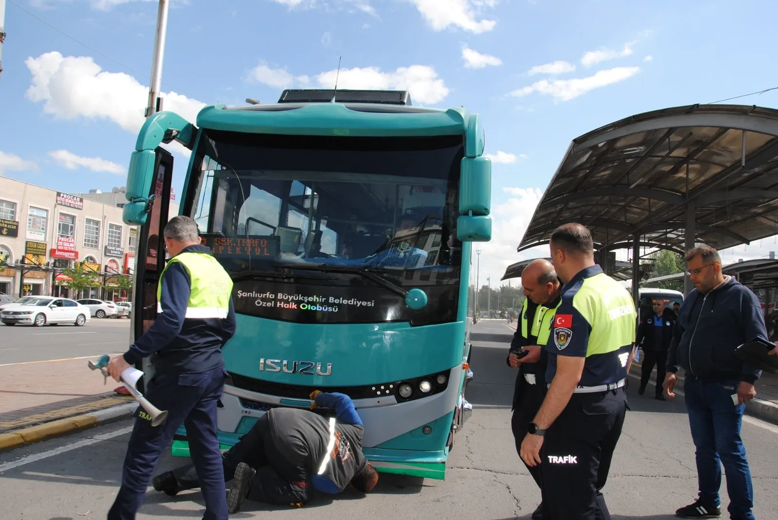 Şanlıurfa'da toplu taşımada havalı korna dönemine son verildi
