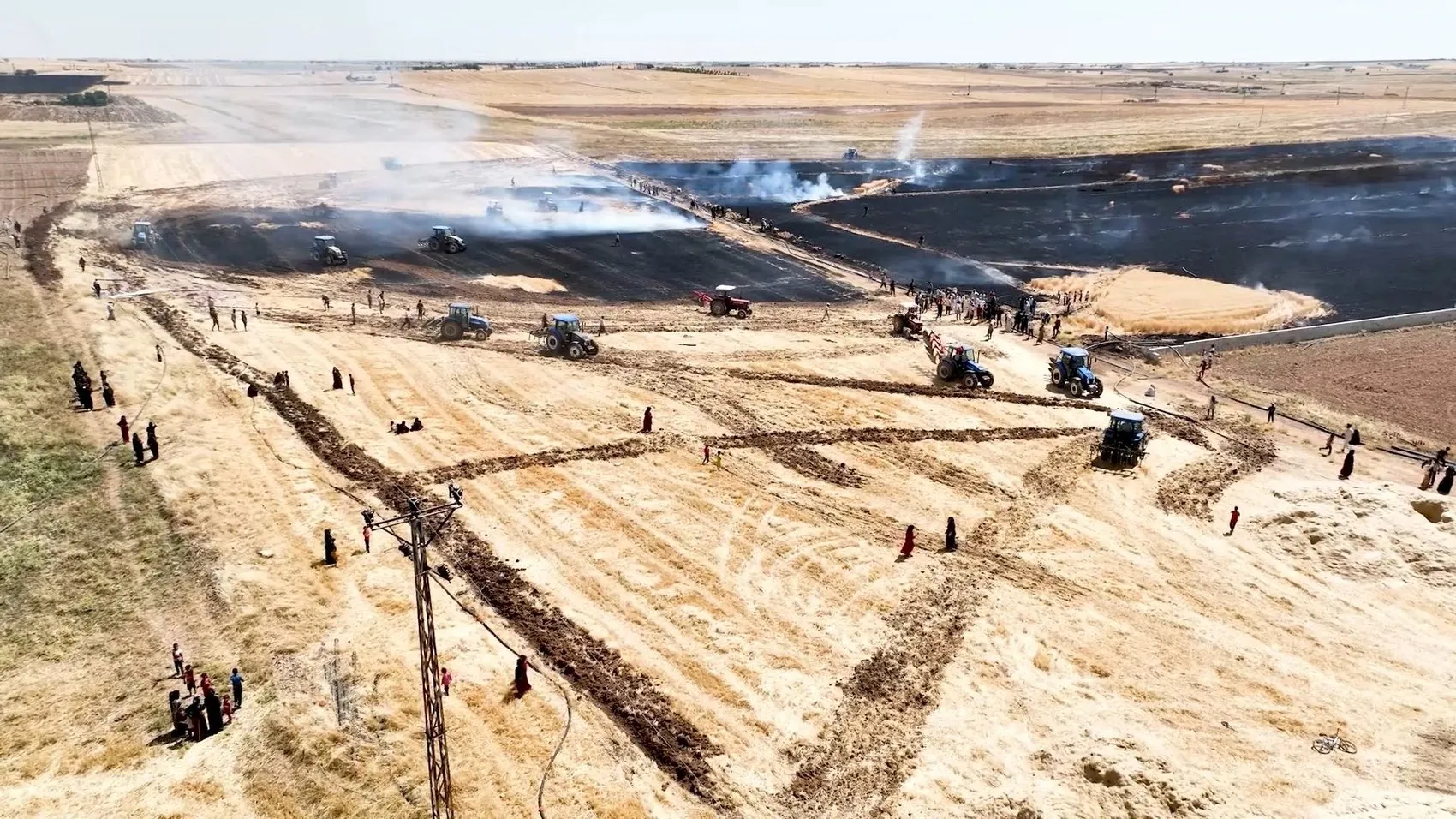 Şanlıurfa alevlere teslim oldu