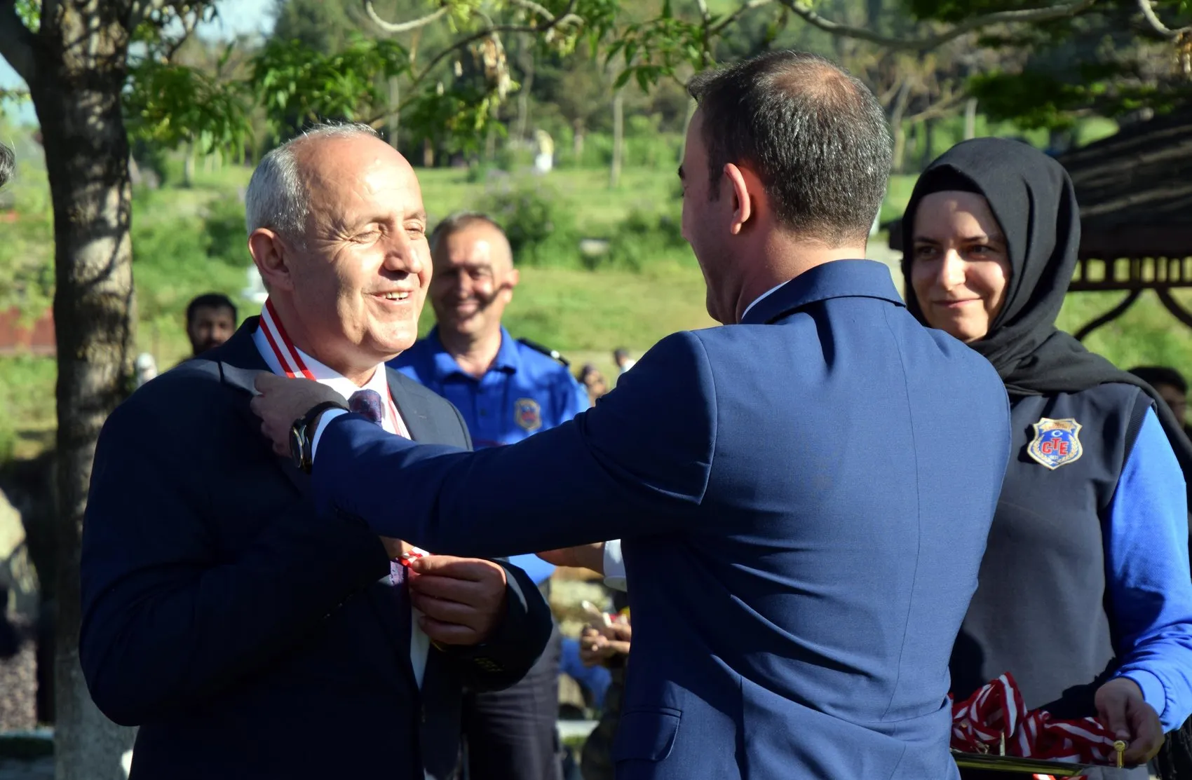 Van'da infaz koruma memurları inci kefali göçüyle bir araya geldi