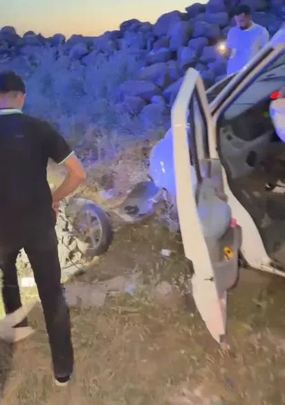 İdil yolunda feci kaza 1 ölü 4 yaralı
