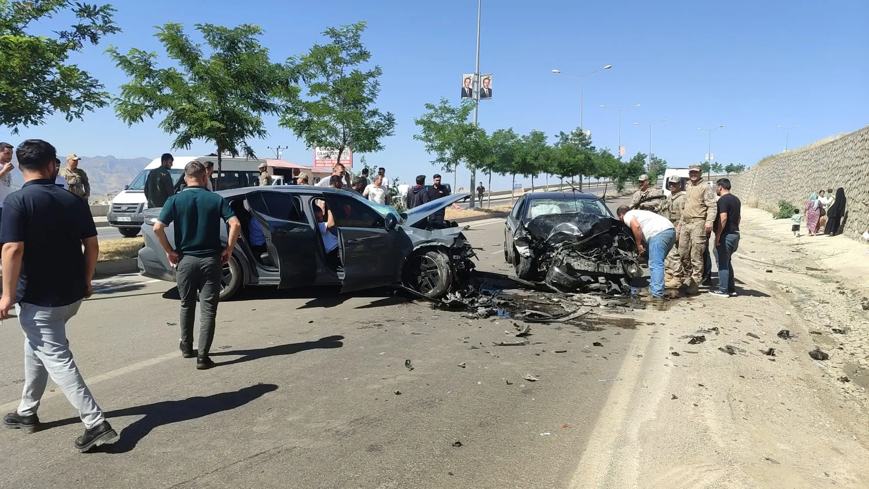 Şırnak yolunda feci kaza Öğretmen hayatını kaybetti