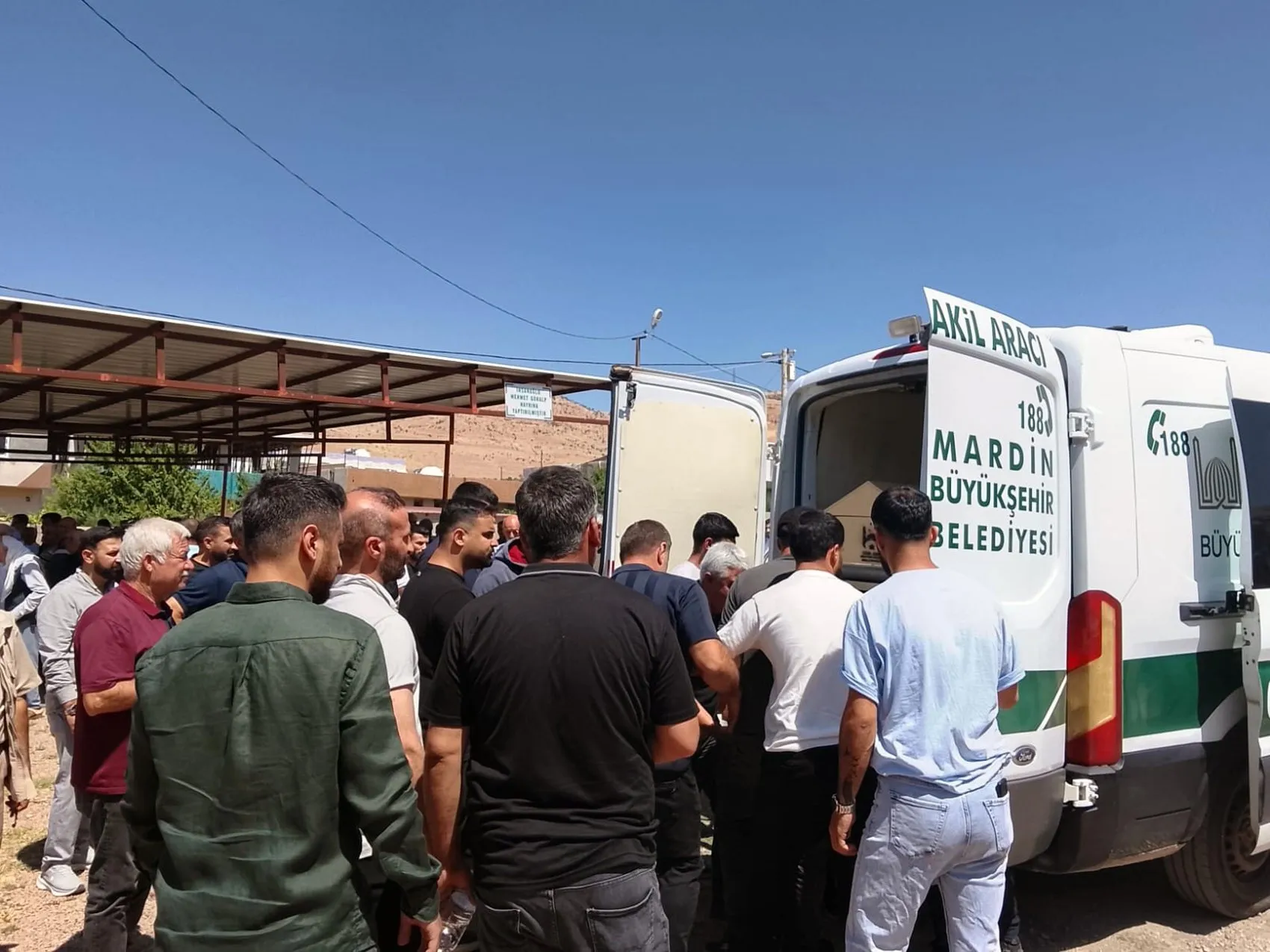 İspanya'da yaşamını yitiren Aziz Çaplık Mardin'de son yolculuğuna uğurlandı