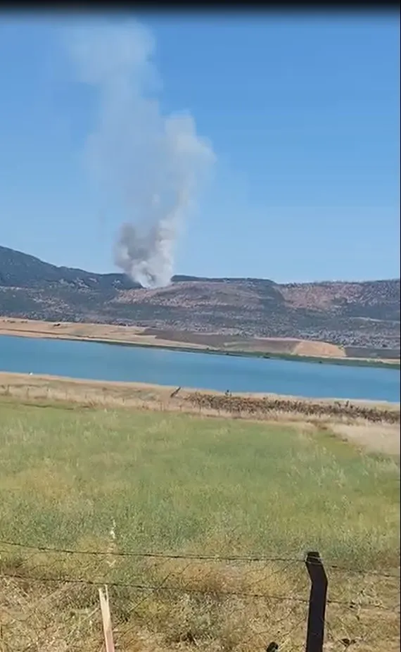 Silvan kırsalındaki ormanlık alanda çıkan yangın ekiplerin müdahalesiyle söndürüldü