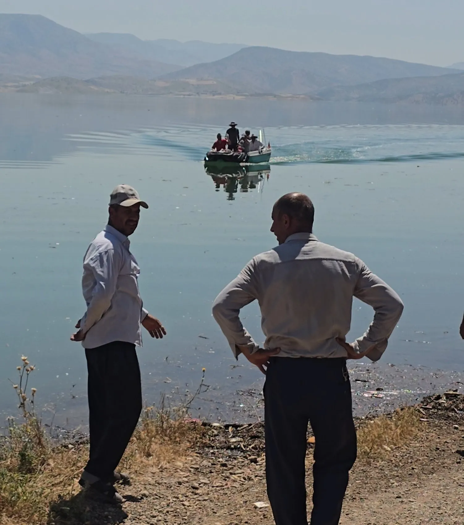 Siirt'te baraj gölü hayat kurtardı