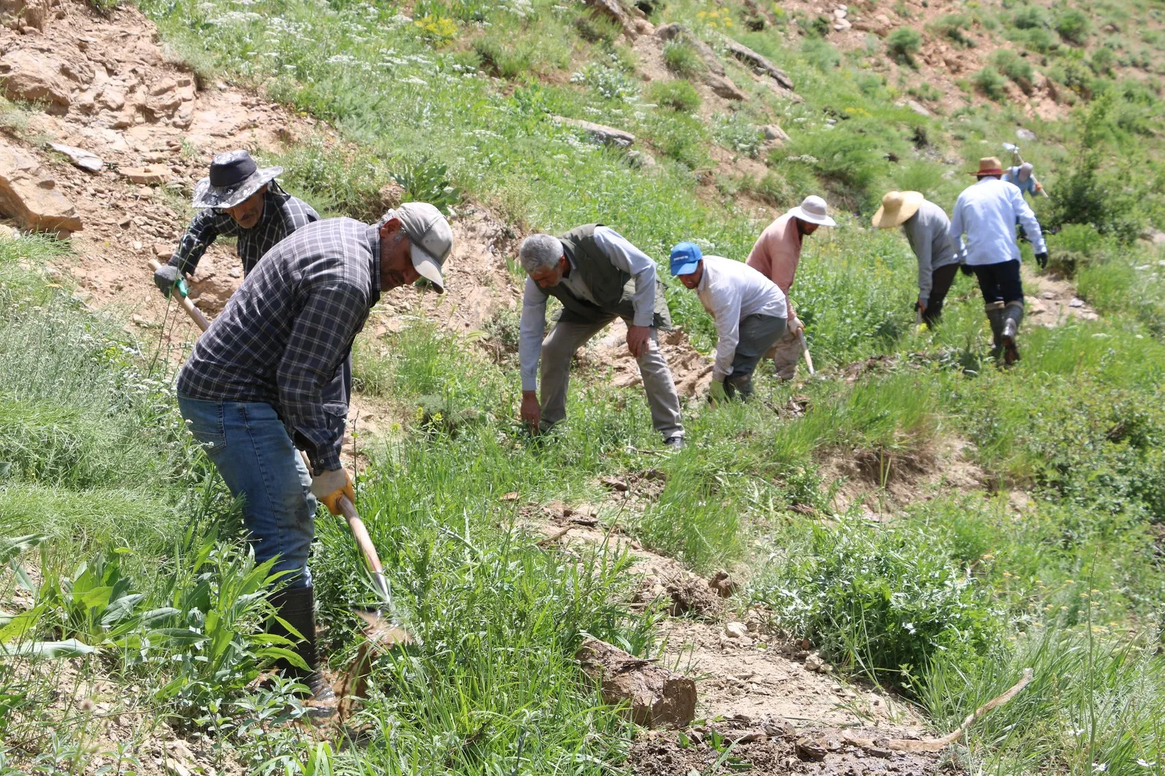 Hakkari’de köylülerin 10 kilometrelik su mücadelesi