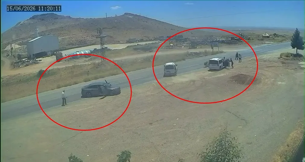 Mardin Derik’te arazi kavgası kameraya yansıdı