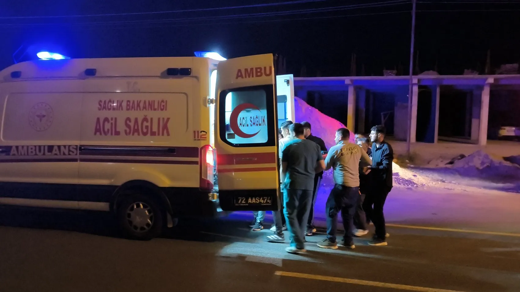 Batman'da düğün dönüşü kaza 6 kişi yaralandı