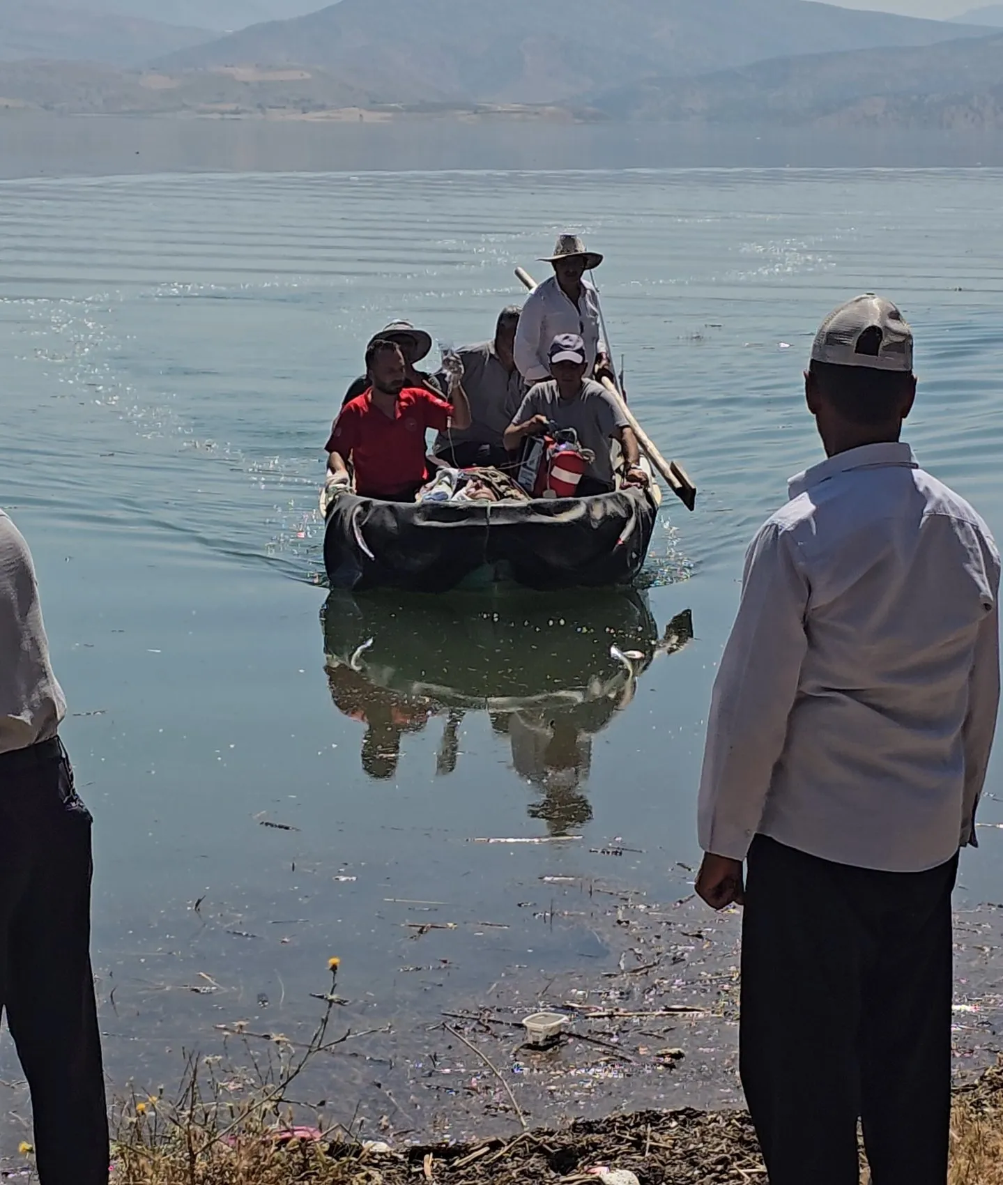 Siirt'te baraj gölü hayat kurtardı