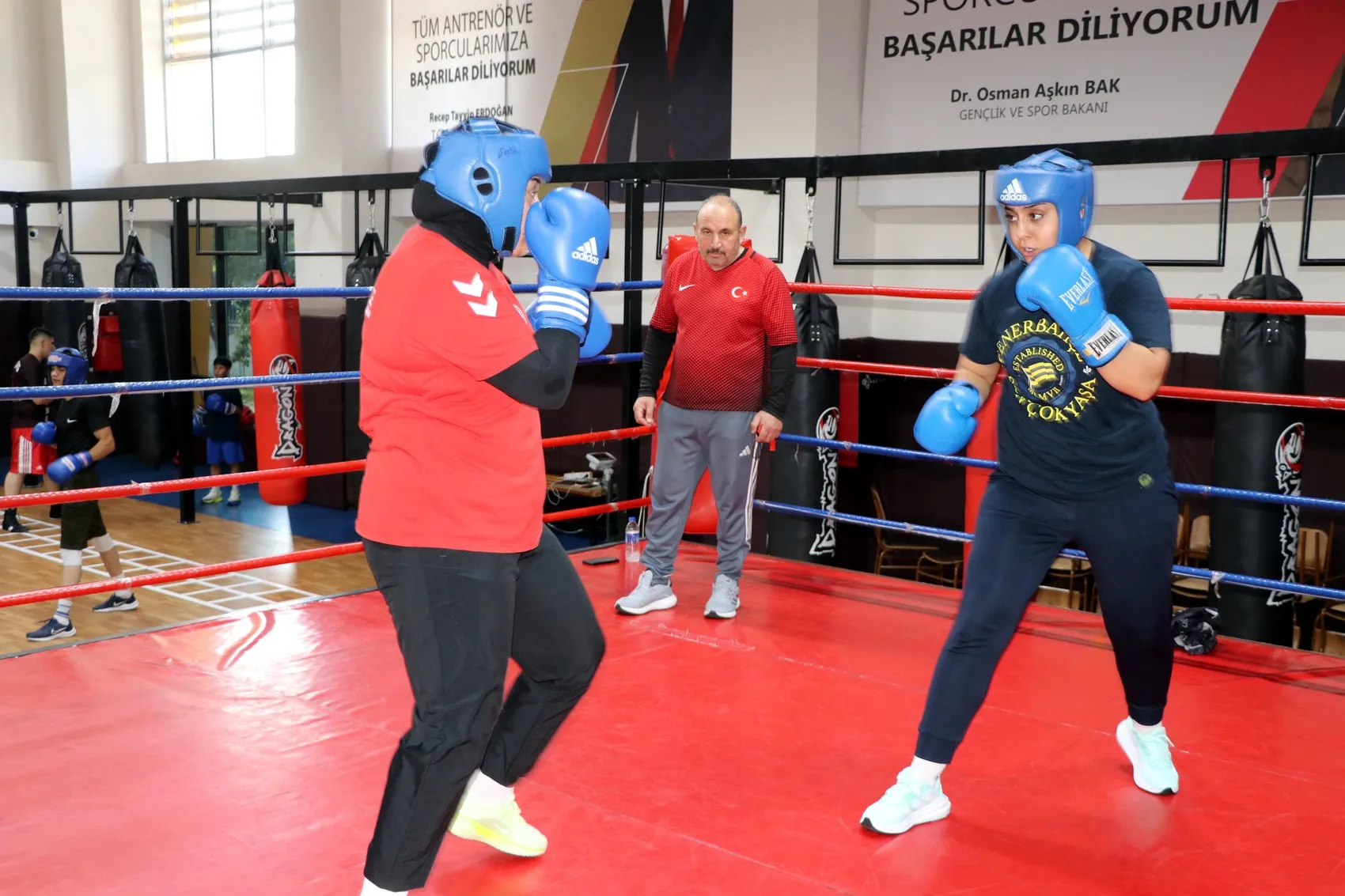 Vanlı iki kız kardeş boksta dünya sahnesine çıktı