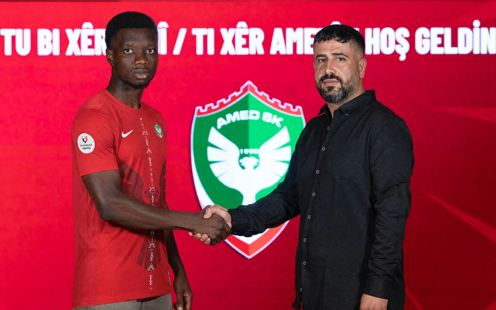 Amedspor savunma hattını genç yetenek Amadou Cisse ile güçlendirdi