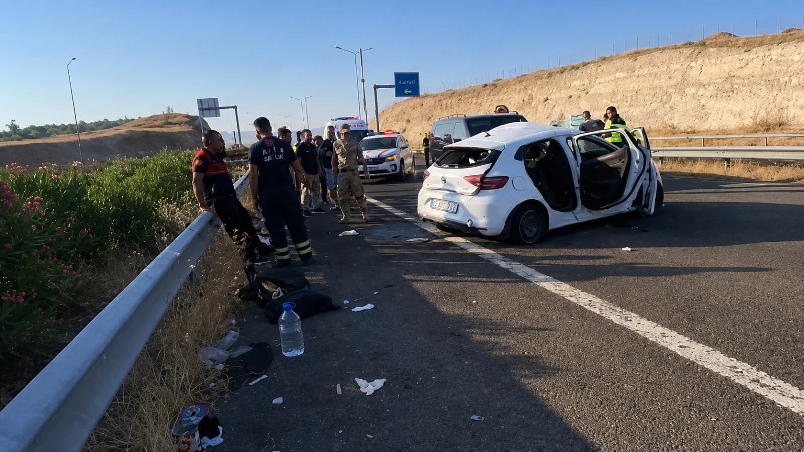 Halfeti yolundaki feci kazada 2 kişi yaşamını yitirdi