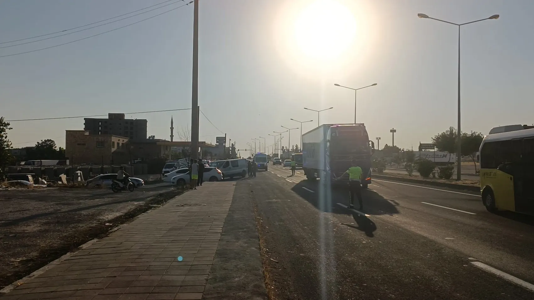 Mardin Nusaybin yolunda karşıdan karşıya geçmek isteyen yaşlı kadın hayatını kaybetti