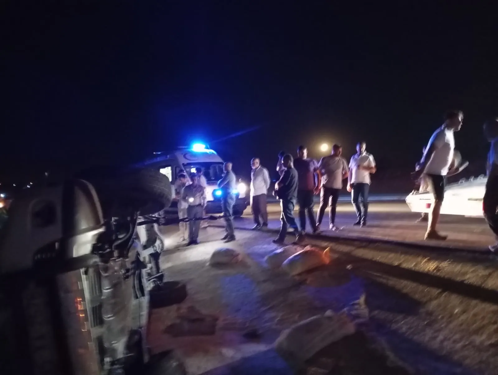 Ömerli ilçesinde direksiyon hakimiyetini kaybeden sürücü hayatını kaybetti