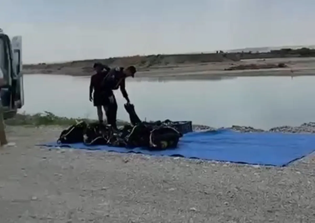 Silvan'da Batman Çayı'na giren 32 yaşındaki vatandaş akıntıya kapılarak gözden kayboldu