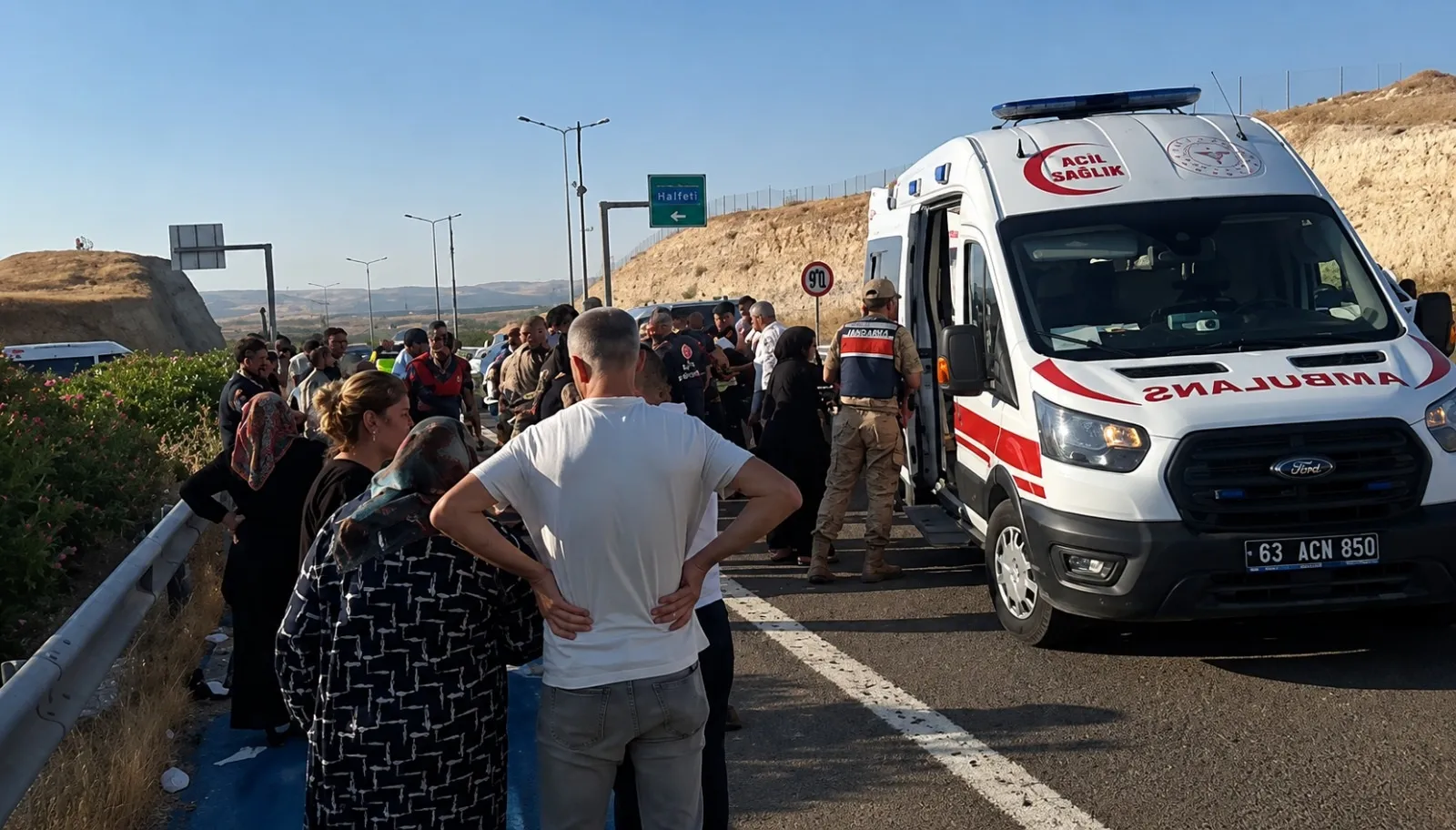 Halfeti yolundaki feci kazada 2 kişi yaşamını yitirdi