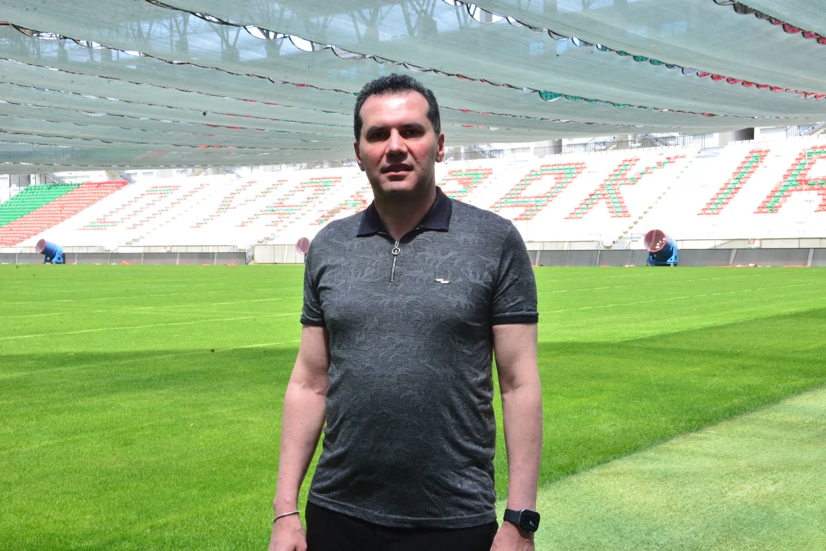 Amedspor için Diyarbakır Stadyumu Süper Lig standartlarına uygun hale getiriliyor
