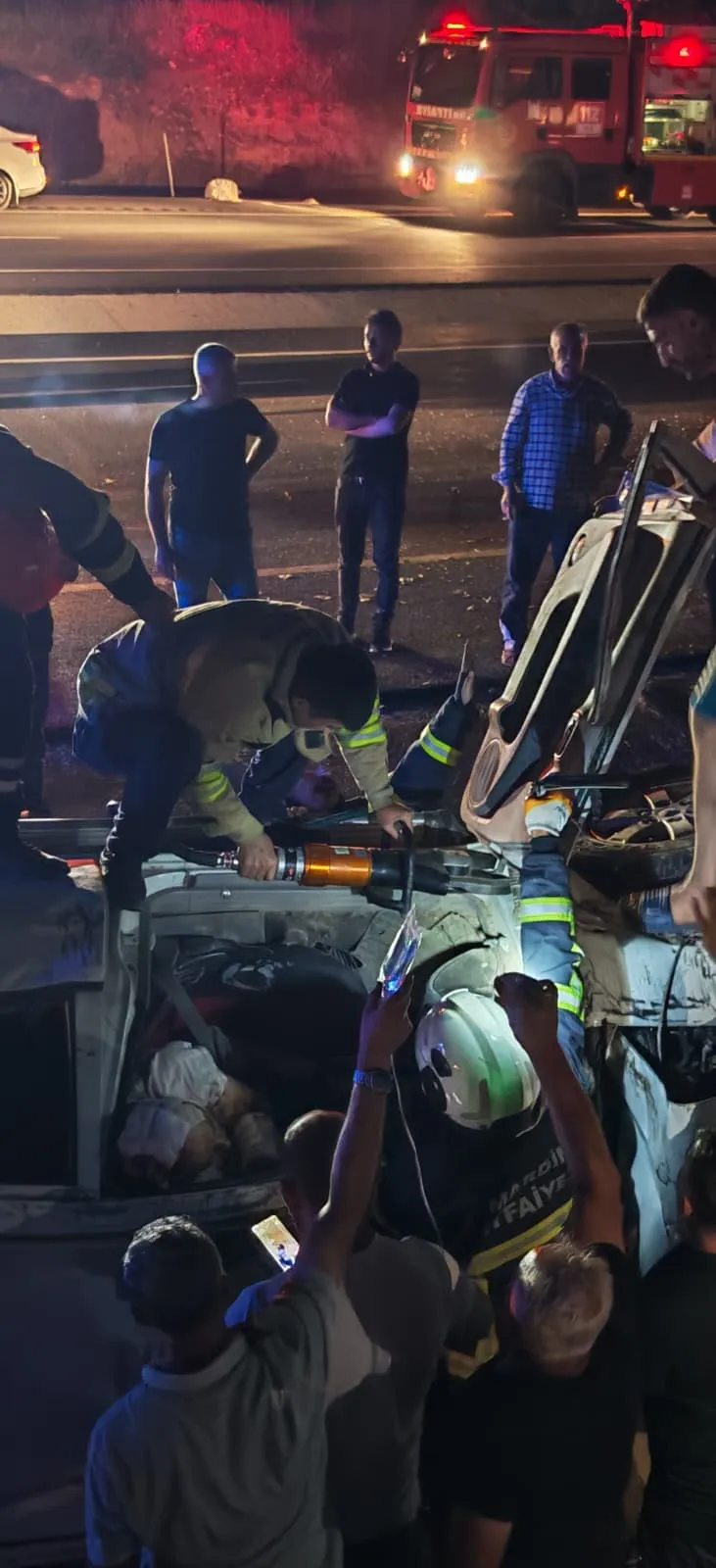 Ömerli ilçesinde direksiyon hakimiyetini kaybeden sürücü hayatını kaybetti