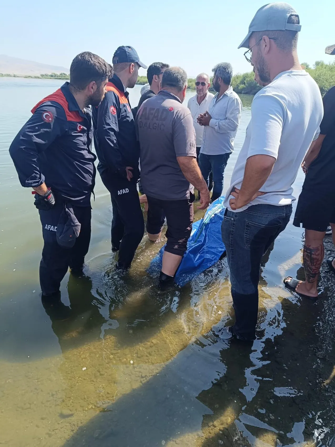 Muşta nehre düşen 10 yaşındaki Beratın cansız bedenine ulaşıldı
