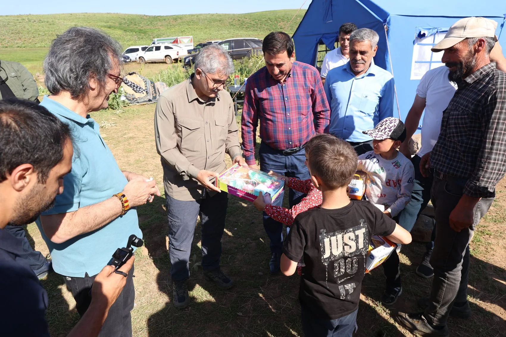 Bingöl Valisi yaylada göçerlerle geceyi geçirdi