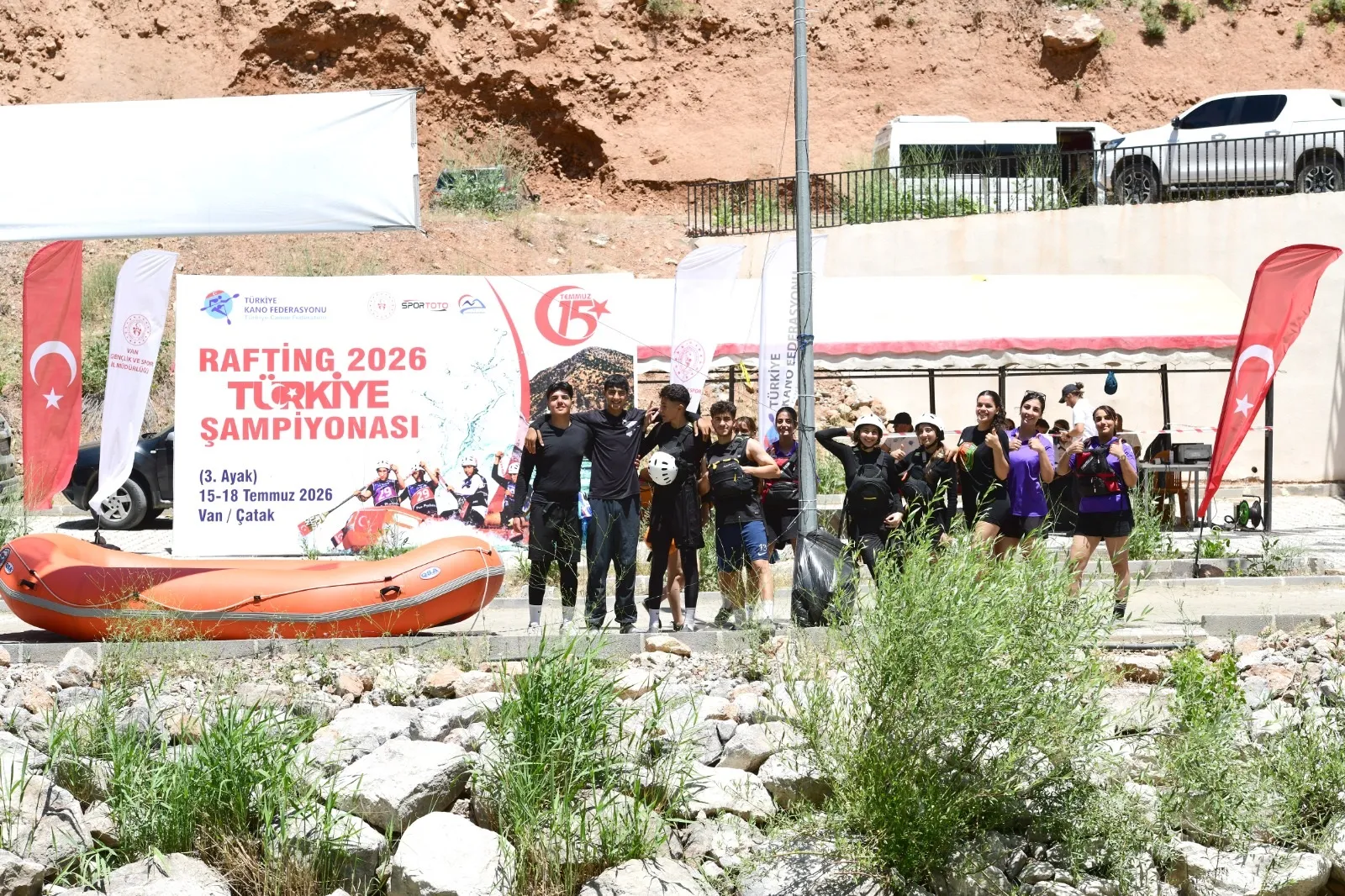 Botan Çayı Rafting Şampiyonası ile Adrenalin Dolu Günlere Ev Sahipliği Yapıyor