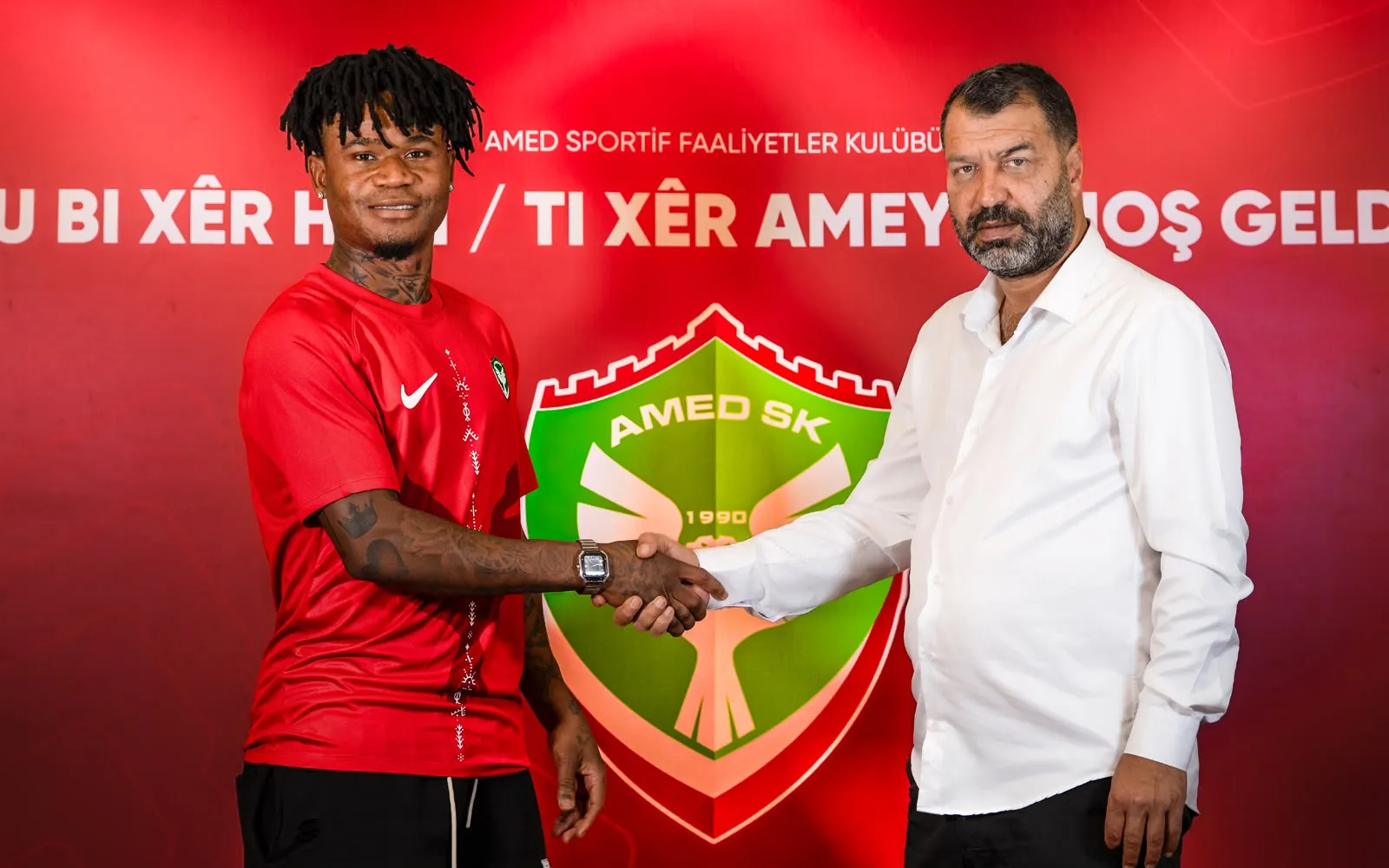 Amedspor Nijeryalı golcü Gift Orban ile sezon sonuna kadar anlaştı