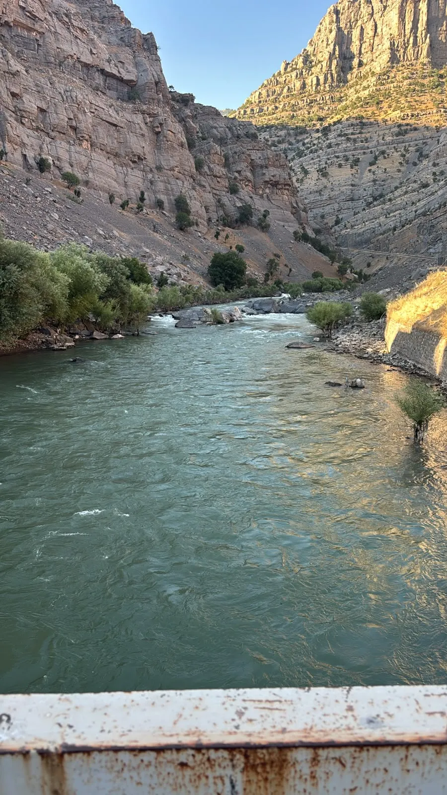 Şırnak Beytüşşebap Çayı'nda kaybolan genci arama çalışmaları devam ediyor
